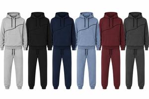 Trending Men Tracksuit Best Quality Men Winter Hooded Casual Solid Tracksuit Long Sleeves High Quality Fleece Breathable <b>LOW</b> MOQ - Product Image 6