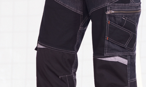 กางเกงทำงานผ้าทนทาน ยืดหยุ่นได้ ปรับแต่งได้ กางเกงยีนส์ทำงาน กางเกงคาร์โก้ - Product Image 5