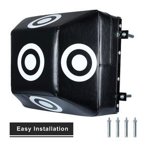 Cible de frappe murale pour entraînement de boxe, coussin de frappe pour coup de crosse, en matériau PU écologique, pour la maison et la salle de sport, sacs de frappe pour sports de combat mixtes (MMA) - Product Image 5