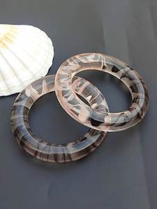 Bracelets en résine artificielle faits main de haute qualité avec fleurs pressées, taille et couleur personnalisables, pour la mode inspirée de la nature printanière - Product Image 6