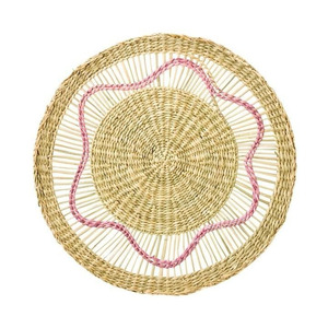 2026 Trending Seagrass Charger Plates Customize Sizes Variety of Colors Handmade <b>Placemat</b> for Table Decor Made From Vietnam HNH - Product Image 3