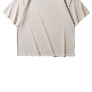 เสื้อยืดผู้ชายสไตล์วินเทจ ผ้าฝ้ายฟอก ทรงหลวม สวมใส่สบาย ผ้าเนื้อนุ่ม ดีไซน์คลาสสิก เหมาะสำหรับใส่ในชีวิตประจำวัน - Product Image 4