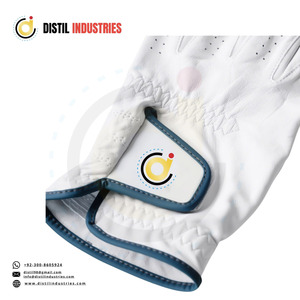 Lightweight Genuine Leather Golf Gloves with Adjustable Wrist Strap for Professional Use and Daily Outdoor Practice - Product Image 2