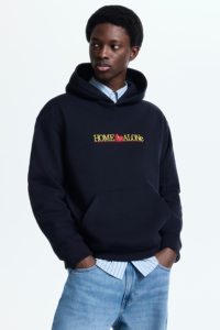 Sudadera con Capucha Oversize de Moda, Sudadera con Capucha Personalizada con Logotipo Estampado, Sudadera de Algodón y Felpa, Sudadera Urbana - Product Image 4