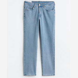 Jean pour homme de haute qualité, coupe slim, denim extensible doux, pour un style streetwear tendance, disponible en plusieurs couleurs - Product Image 2