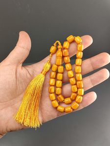 Tasbih en résine écologique de qualité supérieure, poli et émaillé, design moderne et luxueux, haute qualité, personnalisable, chapelet de prière musulman religieux - Product Image 5