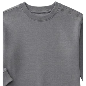 Sudadera para Niños, Cuello Redondo, Algodón y Felpa, Manga Larga, Informal, Sudadera Personalizada para Niños y Niñas, OEM - Product Image 3