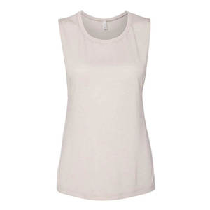 Camiseta Deportiva de Tirantes para Mujer, Tejido Jersey Transpirable de Secado Rápido, Cuello Redondo, Acanalado Suave, para Correr - Product Image 3