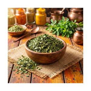 Kasoori Methi Puro, Natural y Seco de Alta Calidad para Cocina Tradicional India y Saborizante, de la India - Product Image 1