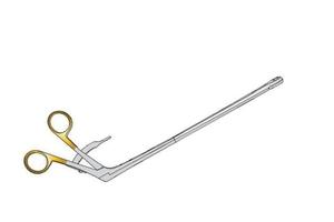Mecanismo de trinquete con bloqueo, pinzas premium Spencer Robarts con eje de 235 mm de longitud para la extracción de pólipos uterinos y fibromas. - Product Image 6