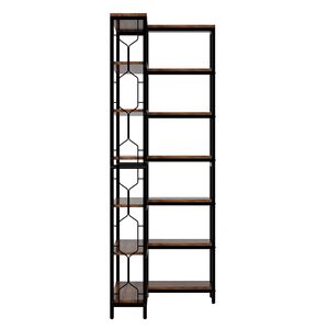 Libreria Angolare Industriale a Parete con Design ad Angolo - Product Image 5