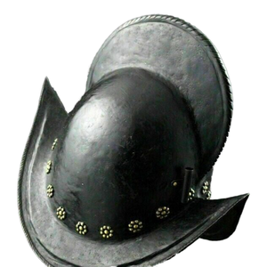 Casco Medieval Morion Español Antiguo Calibre 18 Acero Hecho a mano Halloween Por Calvin artesanía - Product Image 1