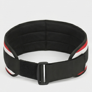Ceinture de musculation professionnelle en néoprène robuste et écologique, design solide, respirante, imperméable, avec chaîne de sécurité pour la gym et le fitness - Product Image 3