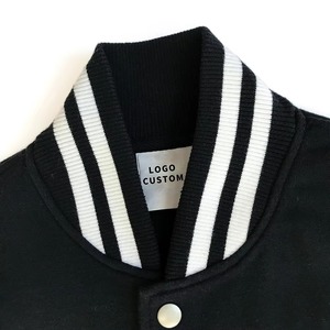 Premium Quality Custom Pattern Men Embroidery Varsity Jackets / 2 Side Custom Pocket College Baseball jacket for men - Product Image 3