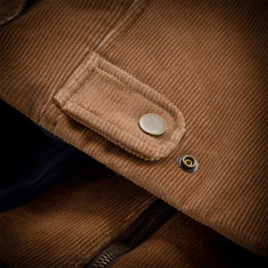 Gilet de chasse unisexe en toile et polyester, coupe ajustée, respirant, avec fermeture éclair intégrale, personnalisable avec logo OEM - Product Image 4