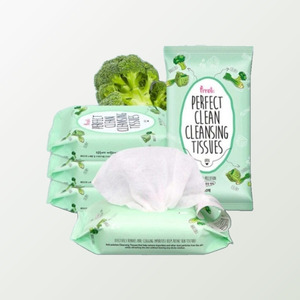 Toallitas limpiadoras diarias Prreti Perfect Clean para el cuidado de la piel, productos coreanos para el cuidado de la piel, productos de belleza - Product Image 1