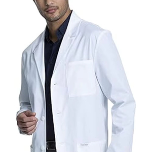 High Quality <b>Long</b> Sleeves Lab <b>Coats</b> OEM Doctor's Overall Medical Scrubs Nursing Uniforms Hospital Nursing Staff Lab <b>Coat</b> - Product Image 5