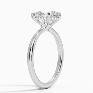 Anillo de Compromiso con Diamante Corte Pera, Clásico para Mujer, Diamantes Cultivados en Laboratorio - Product Image 2