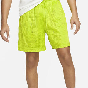 Pantalones cortos de malla con logo personalizado, 100% poliéster, para deporte y running, para hombre. - Product Image 1