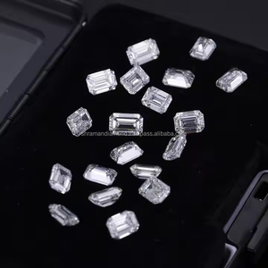 Venta al por mayor precio barato brillante Esmeralda corte GIA IGI certificado laboratorio-crecido suelto DEF VVS/VS 0,90 quilates/Pc 6,5*4,5mm laboratorio de Color blanco - Product Image 2