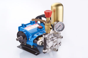 Pompe à pulvérisation agricole PMTEC à 3 pistons, 50 LPM, 500 PSI, haute pression, entraînée par un tracteur agricole - Product Image 1