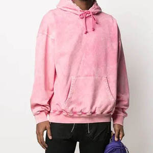 Sweat à capuche personnalisé délavé à l'acide, effet vieilli, 420 g/m², style vintage pour hommes - Product Image 4