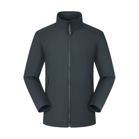 LAYENNE Veste d'extérieur imperméable à prix raisonnable, col montant, logo personnalisable, respirante, pour hommes