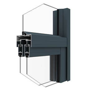 Sistema de Puertas Corredizas y Abatibles de Aluminio XF55 para Villa Moderna, Diseño Híbrido que Ahorra Espacio, Alta Calidad, Nuevo, 6063 T5 - Product Image 2