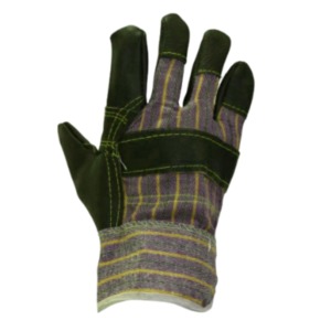 Gants de sécurité en cuir de vachette blanc personnalisés de haute qualité pour le travail, protection MIG TIG, usage général - Product Image 5
