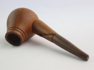 Pipa de Tabaco Moderna de Madera Natural Hecha a Mano, Artesanía Premium Ecológica por Tradebyd - Product Image 3