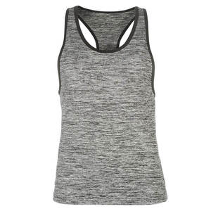 Camiseta sin mangas para mujer, diseño personalizado OEM, para yoga, fitness, gimnasio, entrenamiento, mejor material, patrón sólido, logotipo personalizado. - Product Image 1