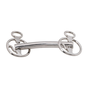 Bridon articulé Kimblewick Port Mouth avec plaques latérales équilibrées et action de levier souple pour une performance équestre contrôlée - Équipement pour chevaux - Product Image 6