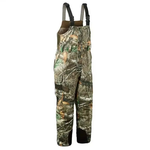 Salopette de chasse d'hiver isolée, coupe-vent, asymétrique, brossée, camouflage, haute qualité, meilleur prix pour homme - Product Image 2