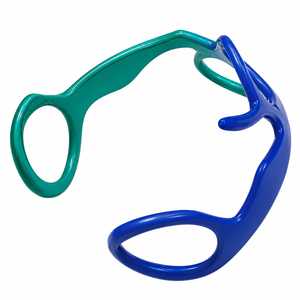 Bracelet de barbier bicolore avec design de ciseaux, outils pour coiffeurs professionnels en salon - Product Image 1