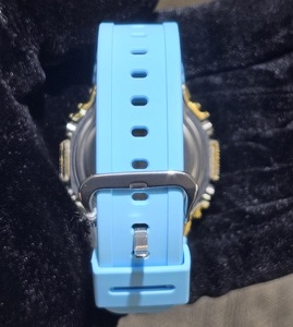 Sky Blue Moissanite <b>Watch</b> Iced Out Hip Hop Jewellery Diamond Bust Down Mens <b>Watch</b> Luxury VVS1 - Product Image 3