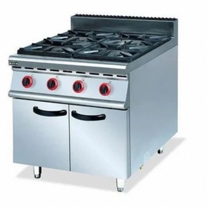 Best Selling Heavy Duty Stainless Steel Four Burner Cooking Range for Restaurant and Hotel Kitchen Use for Worldwide Supply - Product Image 1
