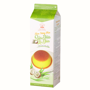 Vente en gros : Crème non laitière de haute qualité, Crème d'œuf de coco Pandan, Crème d'œuf non cuite 1KG, pour usage en boulangerie, HALAL, OEM/ODM - Product Image 1