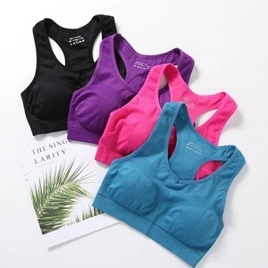 Sujetador deportivo para mujer, top push-up, ropa interior deportiva, tops transpirables para correr, chaleco deportivo, sujetadores deportivos para gimnasio, sujetador de yoga sin costuras - Product Image 6