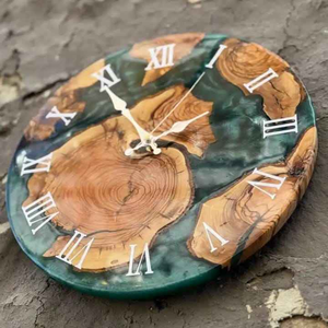 <b>Wall</b> Resin <b>Clock</b>/ Epoxy <b>Clock</b>/ Wood <b>Clock</b> <b>Modern</b> Decor Home/Hotel/Restaurant/Homestay - Product Image 6