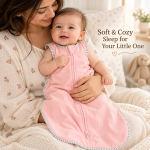 Gigoteuse pour bébé 100% coton |   Couverture douce et portable |   Sac de couchage portable pour nouveau-né |   Literie pour enfants respirante, confortable pour dormir en hiver - Product Image 3