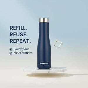 Durable Stainless Steel Double Wall Vacuum Insulated Thermal Water Bottle Reusable Drinking Flask Leakproof Metal <b>Drinkware</b> Cont - Product Image 1
