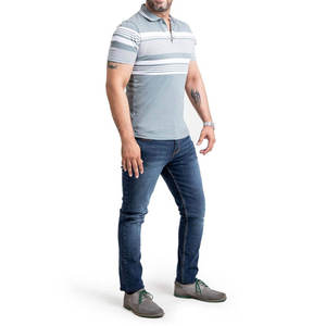 Polo de Hombre Profesional de Alta Calidad, Personalizado, Talla Grande, de Secado Rápido, Poliéster, Sublimación, Polo en Blanco - Product Image 2