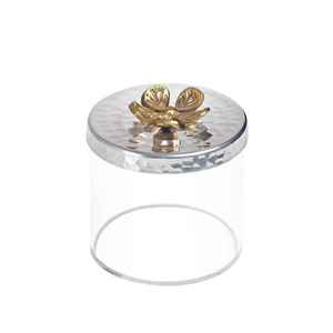 Handmade Exclusive Quality acrylic <b>Sweets</b> Boxes With Metal Lid Set of 3 Different Sizes Table Top <b>Sweets</b> <b>Box</b> - Product Image 1
