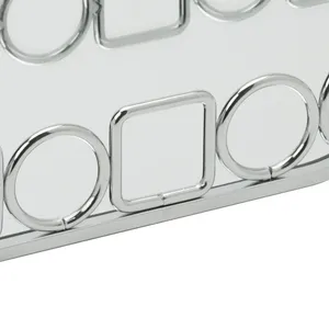 New International Design Metal Handmade Tray Luxury <b>Moroccan</b> <b>Decorative</b> Serving Platter for Tea Coffee Snacks Home Hotel - Product Image 2