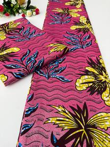 ผ้าพิมพ์ลายแอฟริกันไนจีเรียพรีเมียม ผ้าฝ้าย 100% ดีไซน์สีสันสดใสสำหรับเสื้อผ้าแฟชั่น แอฟริกาใต้ - Product Image 6