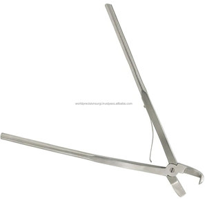 Pinzas de sujeción de placas óseas quirúrgicas WORLD PRECISION SURGICAL, de acero inoxidable, manuales, instrumento de corte torácico ortopédico, CE - Product Image 6