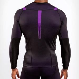 Wholesale Men's Compression Rashguard <b>Long</b> <b>Sleeve</b> Fitness Gym Top MMA BJJ Jiu Jitsu Training Quick Dry Sports <b>Base</b> <b>Layer</b> Shirt - Product Image 3
