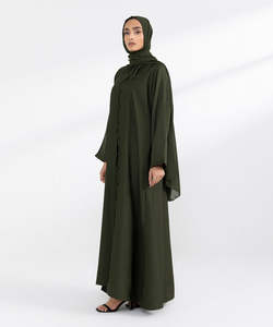 Best Customize Design Ladies <b>Abaya</b> in Low Price Breathable Plus Size Women Ladies <b>Abaya</b> Made in Pakistan Wholesale OEM - Product Image 3