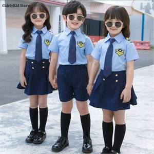 Uniformes Escolares de Verano Estilo Británico para Jardín de Niños, Algodón, Talla y Color Personalizados, Diseño Europeo Duradero - Product Image 6