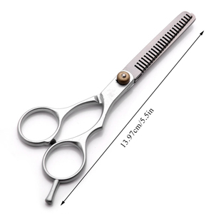 Stainless Steel Hair Scissors Straight Salon Cutting <b>Shears</b> Thinning Barber Grooming <b>Tools</b> 6 Inch - Product Image 5